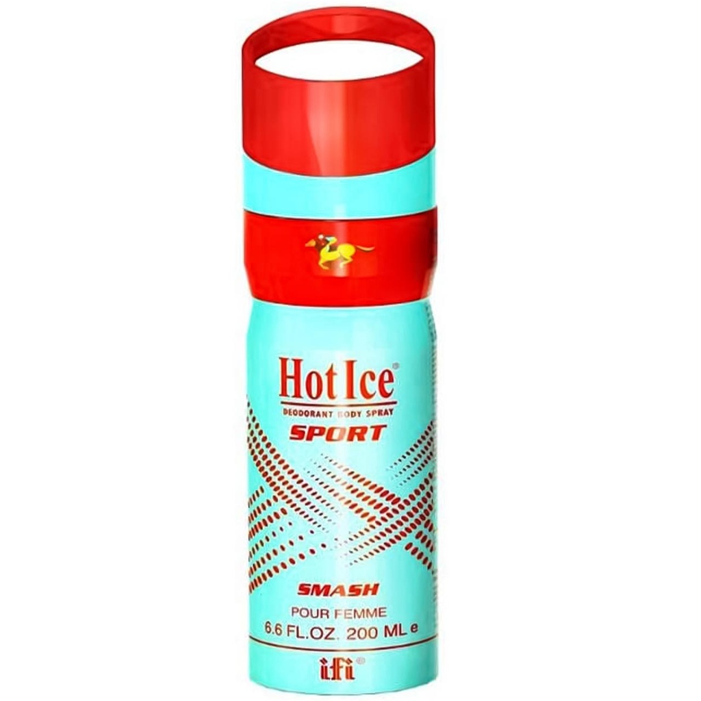 هوت ايس سبورت سبراى - Hot Ice Sport Spray (Woman, 200ml, Smash)
