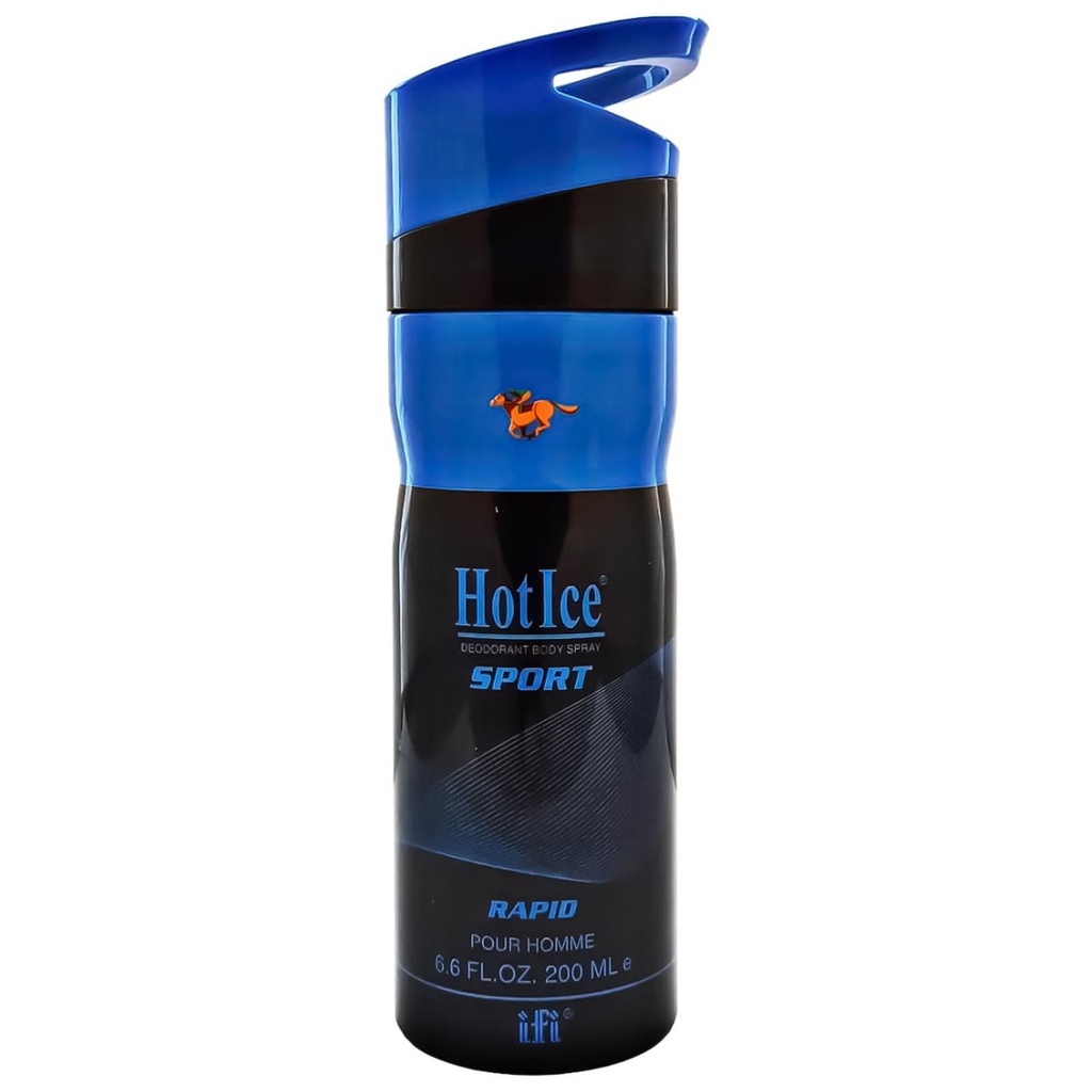 هوت ايس سبورت سبراى - Hot Ice Sport Spray (men, 200ml, Rapid)