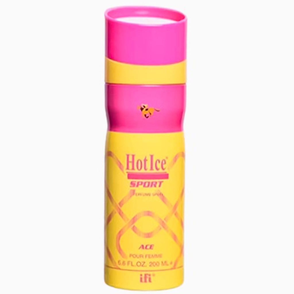 هوت ايس سبورت سبراى - Hot Ice Sport Spray (Woman, 200ml, Ace)