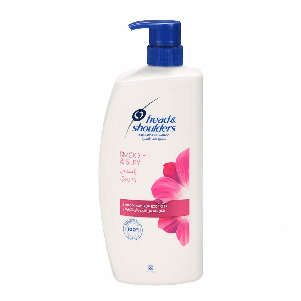 هيد&شولدرز شامبو - Head&Shoulders Shampoo (1L, Smooth&Silky, without)