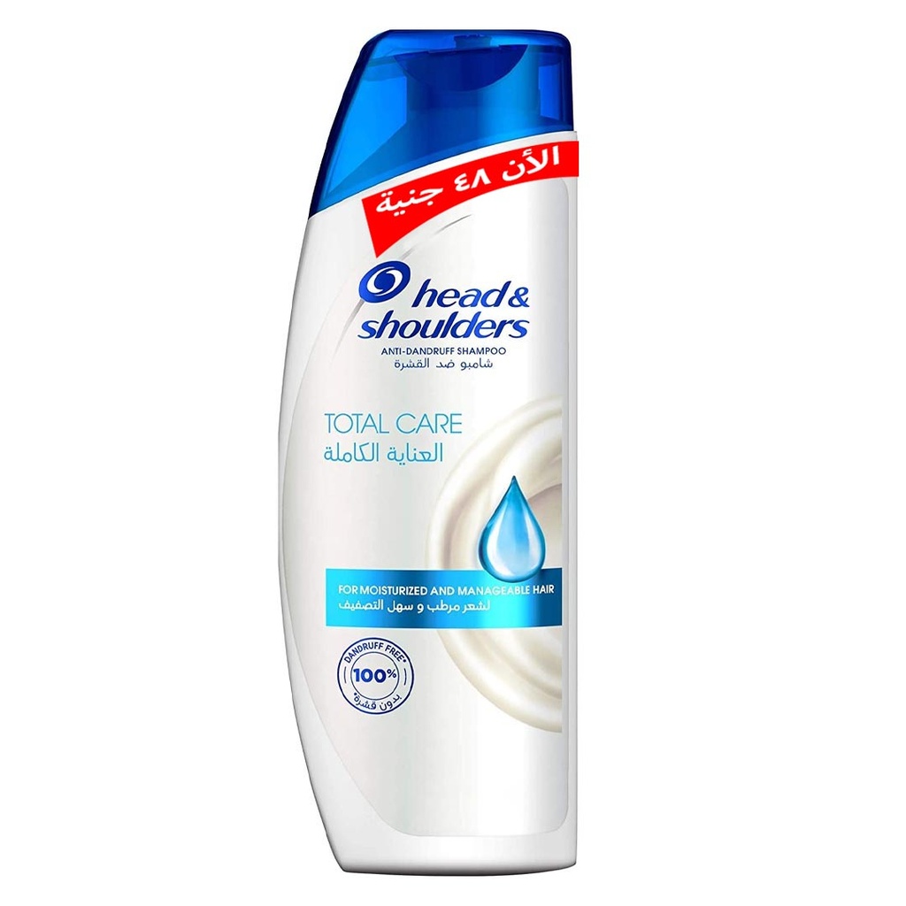 هيد&شولدرز شامبو - Head&Shoulders Shampoo (400ml, Total Care, Now 48E.L)