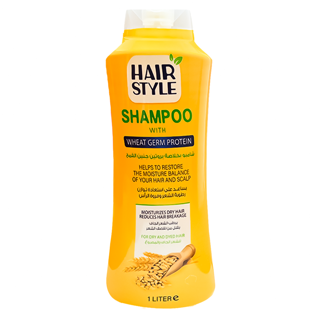 هير ستايل شامبو - Hair Style Shampoo (1L, Whwat Germ)