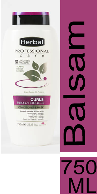 هيربل بروفيشينال بلسم - Herbal Professional Conditioner (750ml, Grape)