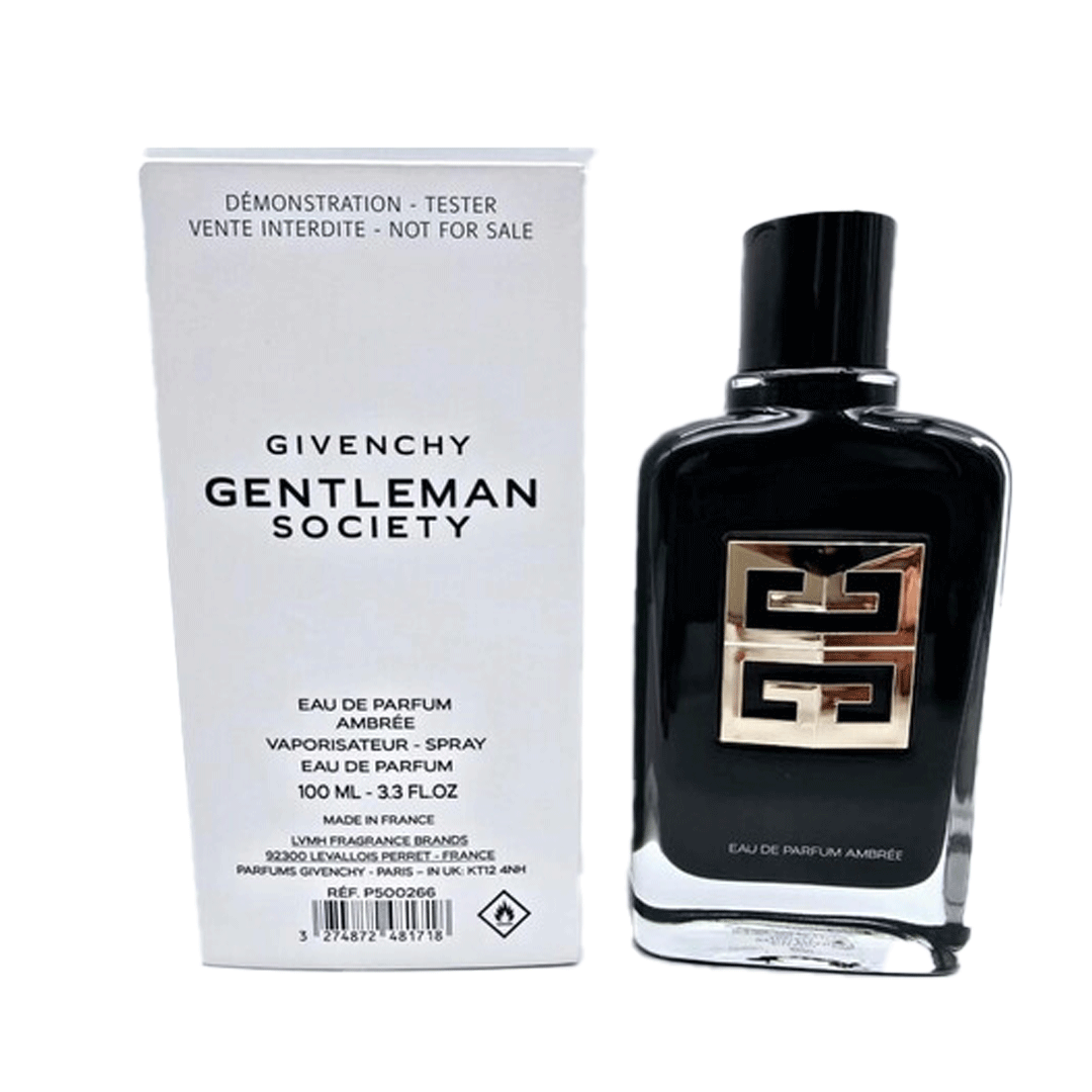 جيفنشى جنتل مان سوسايتى عمبر تستر - Givenchy GentleMan Society Ambree Tester EDP-M (100ml)