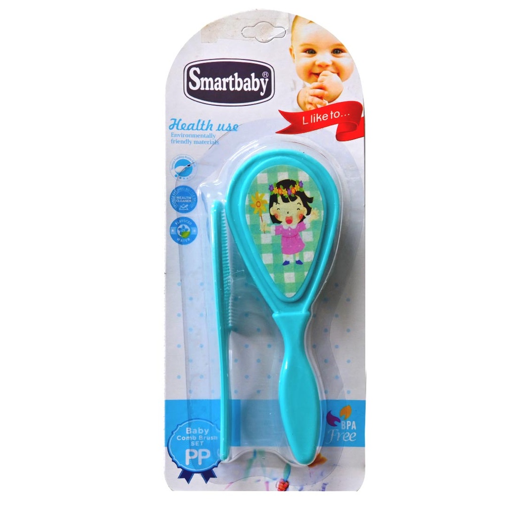 سمارت بيبى مشط &amp; فرشة - Smart Baby Comb &amp; Brush No:BB-9