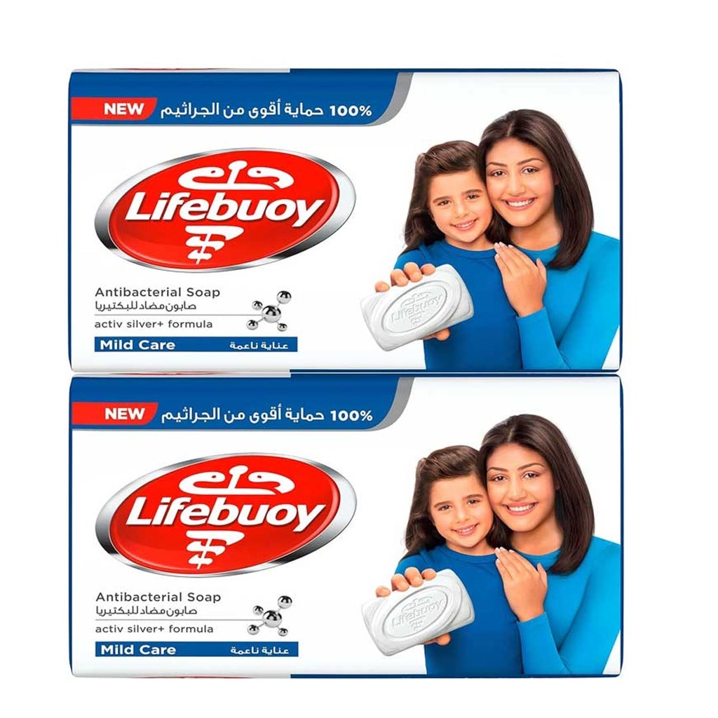 لايف بوى صابون عناية ناعمة - LifeBuoy Soup Mild Care 165g 4Psc