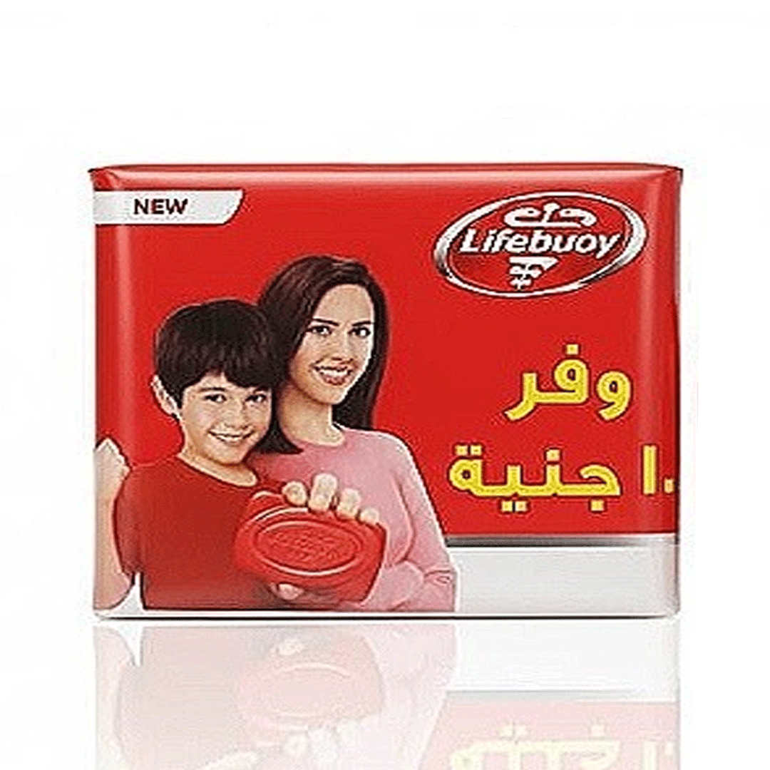 لايف بوى صابون انتعاش الليمون وفر 10جنية - LifeBuoy Soup Lemon Fresh Offer 10EGP 165g 4Psc