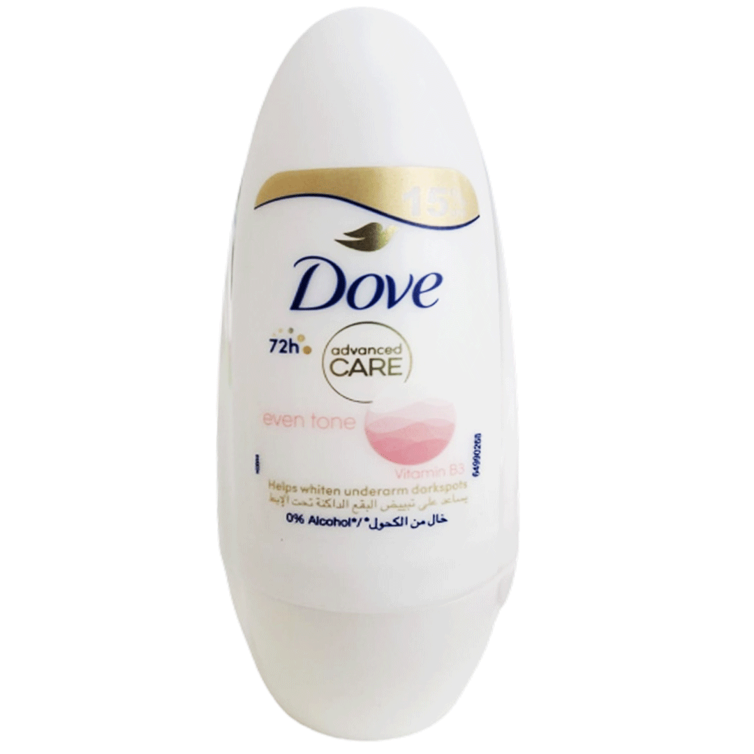 دوف رول اون ايفن تون خصم 15% - Dove Roll On Even Tone Offer 15%