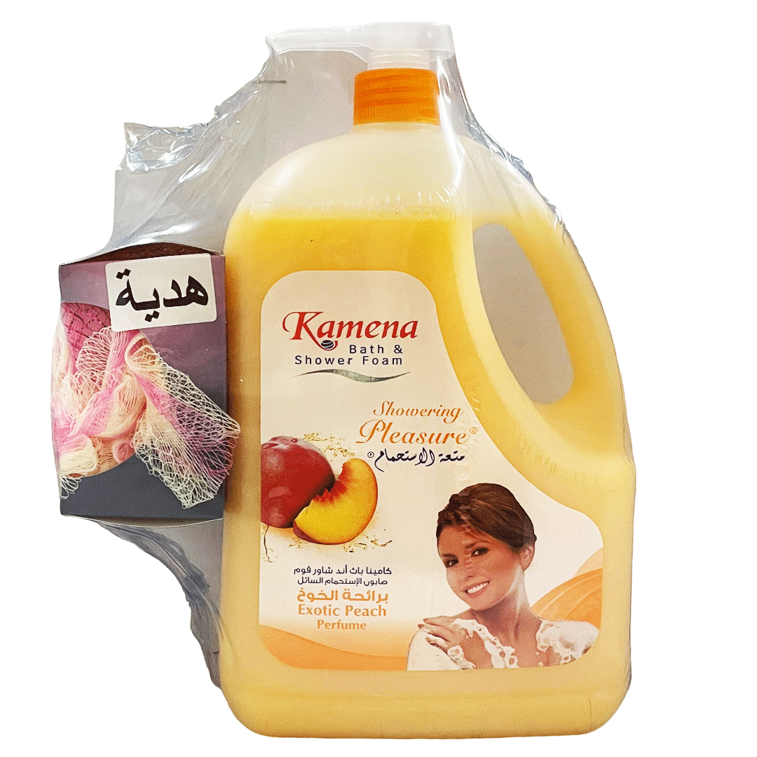 كامينا شاور خوخ + هدية - Kamena Shower Peach + Gift