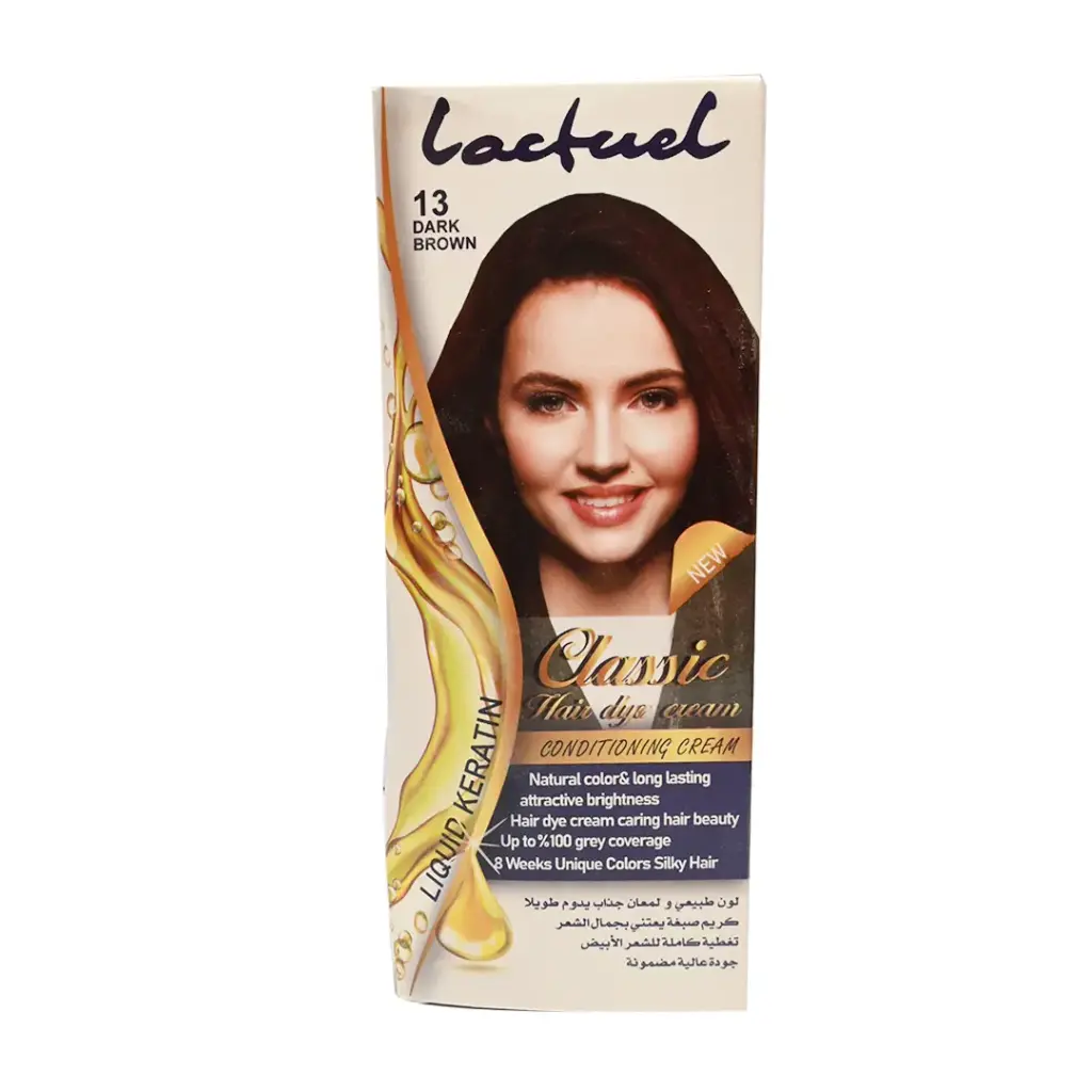 لاكتويل صبغة بنى غامق 13 - Lactuel Color Dark Brown 13
