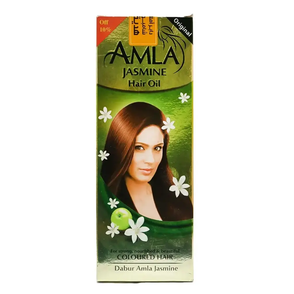 دابر املا زيت ياسمين خصم 10% + شامبو هديه - Dabur Amla Oil Jasmine Offer 10% + Shampoo