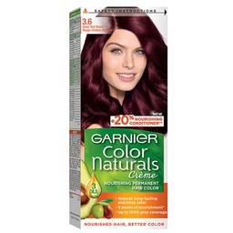 غارنية صبغة - Garnier Color (40ml, بدون, بنى احمر غامق 6-3)