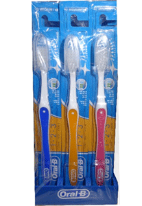 اورال بى فرشة - Oral-B Brush (1.2.3, Senior, without, Med, 0)