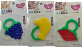 فيش عضاضة سيليكون - Fish Teether Slicon