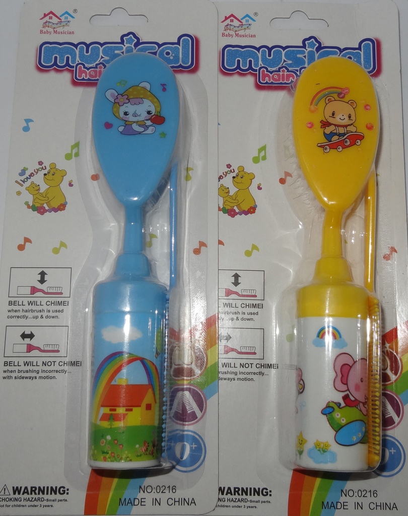 ميوزيكال فرشاة &amp; مشط - Musical Brush &amp; comb No:0216