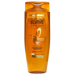 لوريال الفيف شامبو - Loreal Elvive Shampoo (600ml, زيوت ثمينة, بدون)