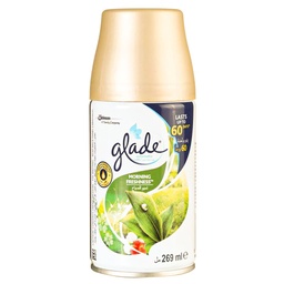 جليد ملطف جو - Glade Air Freshener (غيار, نسيم الصباح, 269ml, بدون)