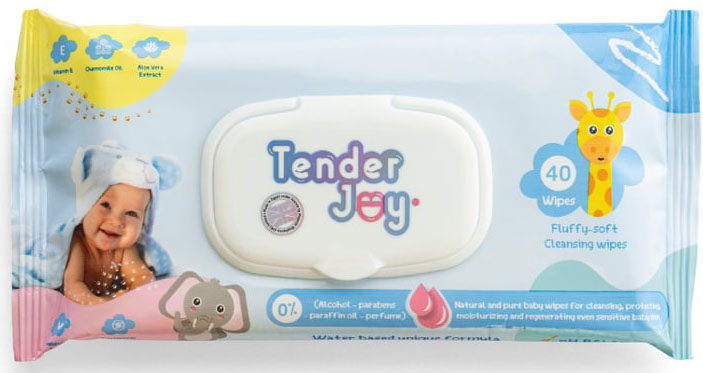 تندر جوى مناديل اطفال - Tender Joy wipes Kids