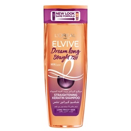 لوريال الفيف شامبو - Loreal Elvive Shampoo (600ml, للشعر الطويل والمجعد, بدون)