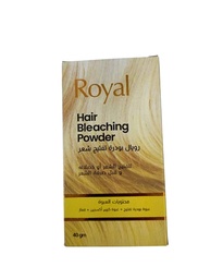 رويال بودر تفتيح الشعر - Roual Hair Bleaching Powder 40g