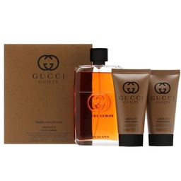 جوتشى جيلتى ابسولوت طقم - Gucci Guilty Absolute Set EDP-M