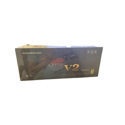[5691941105234394] راش براش فى2 فرشة تكثيف احمر - Rushbrush V2 Brush Volumizer Red