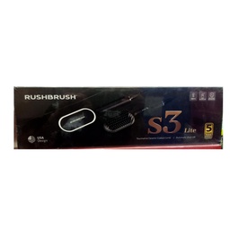 راش براش اس 3 لايت فرشة تصفيف اسود - Rushbrush S3 Lite Brush Restyling Black