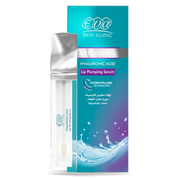 ايفا سكين كلينيك سيرم لملئ الشفاه بحمض الهيالورونيك - Eva Skin Clinic Lip Plumping Serum Hyaluronic Acid