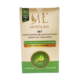 مارولينا شامبو و بلسم شاى اخضر خصم 30% - Marolina Shampoo &amp; Conditioner Green Tea Offer 30%