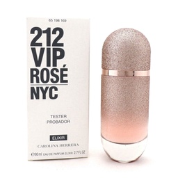 كارولينا هريرا 212 فى اى بى روز اليكسير تستر - Carolina Herrera 212 VIP Rose Elixir Tester EDP-W