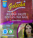 جوليشا حناء رسم - Golecha Henna drawing (Nail, 10g, Ampoupe, Red)