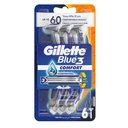 جيليت بلو 3 - Gillette Blue 3 (Shaver, ComFort, 6PC)