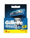 جيليت ماك3 - Gillette Mach3 (A spare part, Turbo 3D, 4PC)
