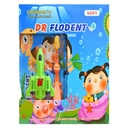 دكتور فلودنت فرشاة اسنان - Dr Flodent Tooth Brush (Kids, No:2088, Soft)