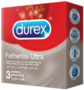 ديوركس عازل - durex Condom (Fetherlite Ultra, without, 3PC)
