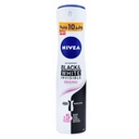 نيفيا مزيل - Nivea Deodorant (Spray, Woman, 150ml, Black&White Invisible Original, Save 10 EGP)