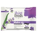 هايت فريش مناديل ازالة مكياج - Hiet fresh Wipes Removal Make up (Lavander, 25PC)