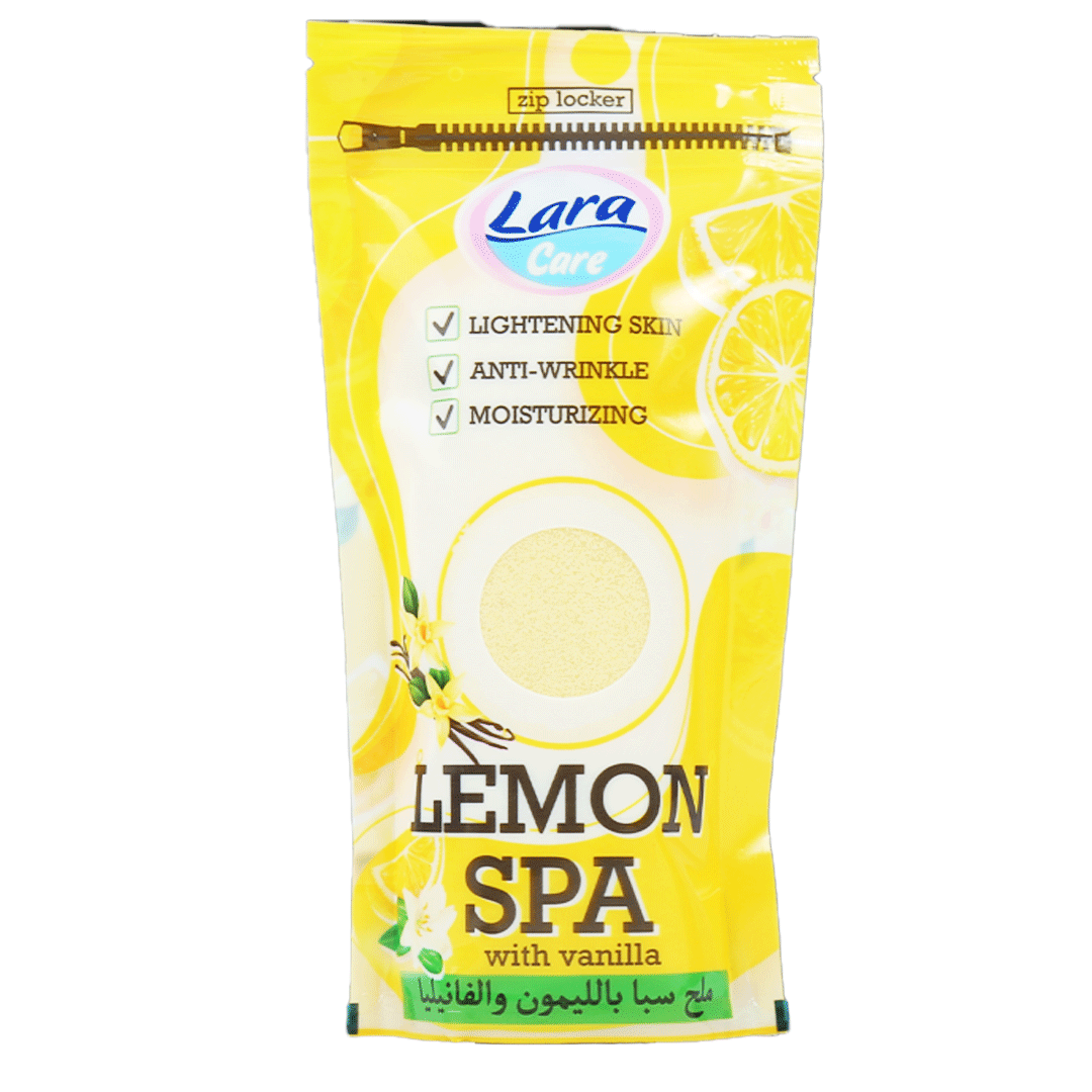 لارا ملح سبا ليمون و فانيليا - Lara Salt Spa Lemon & Vanilla