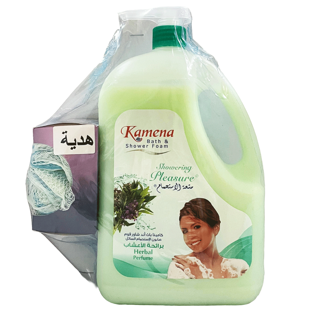 كامينا شاور اعشاب + هدية - Kamena Shower Herbal + Gift