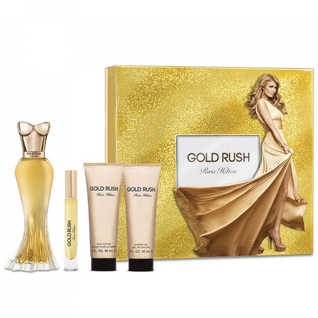 باريس هيلتون جولد راش طقم - Paris Hilton Gold Rush Set EDP-W
