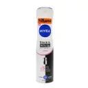 نيفيا سبراى نسائى بلاك&وايت انفيزبل كلير خصم 25% - Nivea Spray Women Black & White Invisible Clear Offer 25%